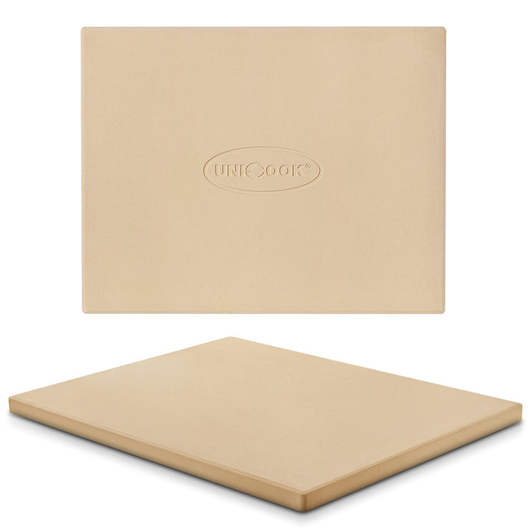 15 x 12 Inch Rectangular Pizza Stone for Oven and Grill