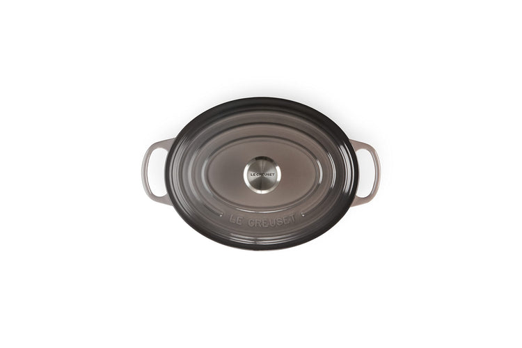 Enameled Cast Iron Oval Dutch Oven