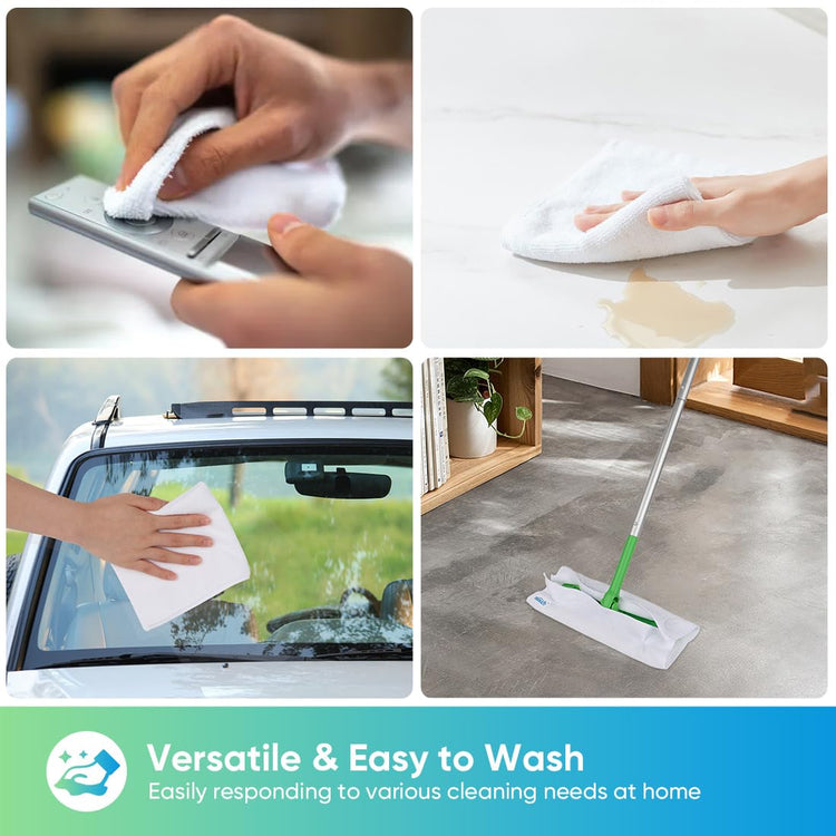 24PK Microfiber Cleaning Cloth (24 Count)