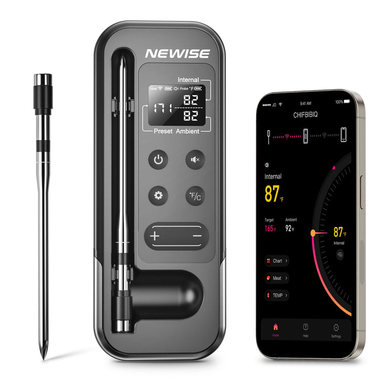 Bluetooth Meat Thermometer with Smart APP
