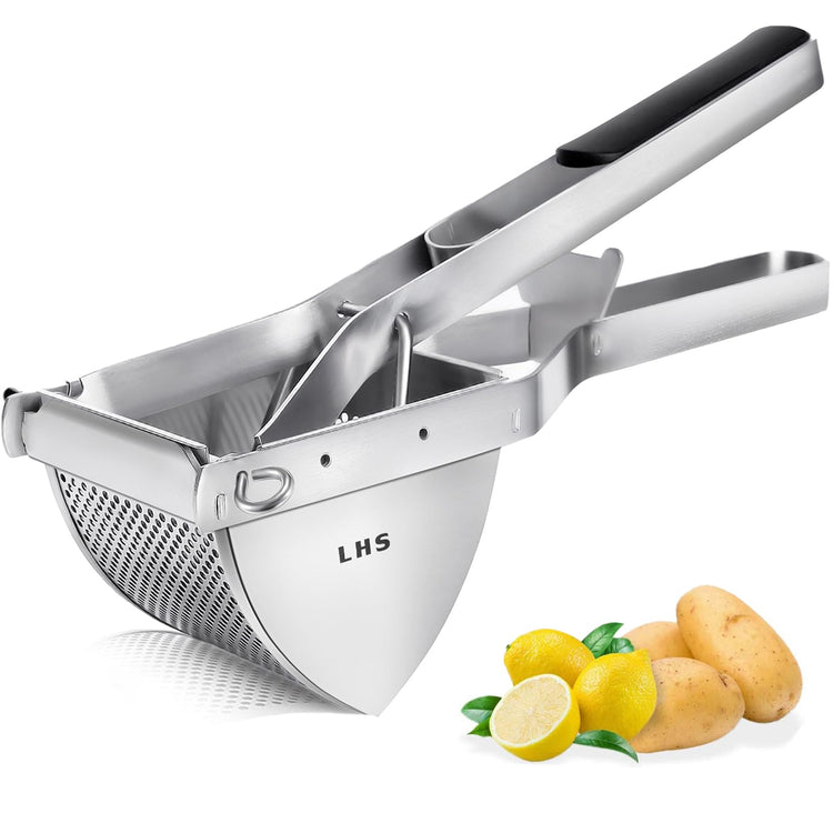 Stainless Steel Potato Ricer and Masher