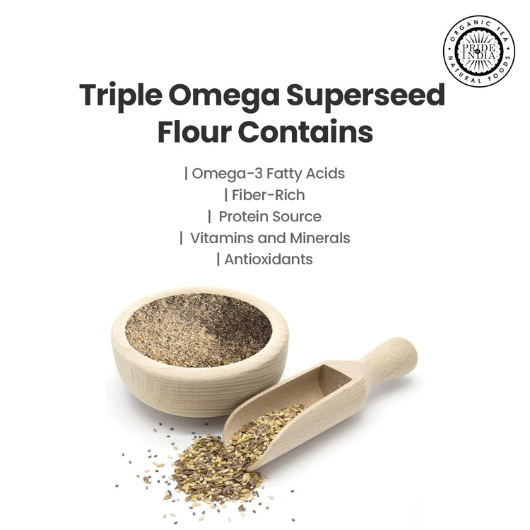 Triple Omega Superseed Flour 1 lbs (16 Ounce)