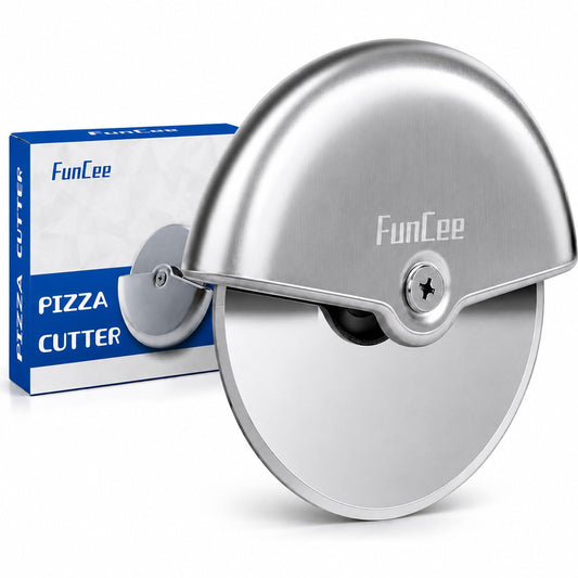Premium Pizza Cutter Wheel with Sharp Blade For Cutting Through Pizzas