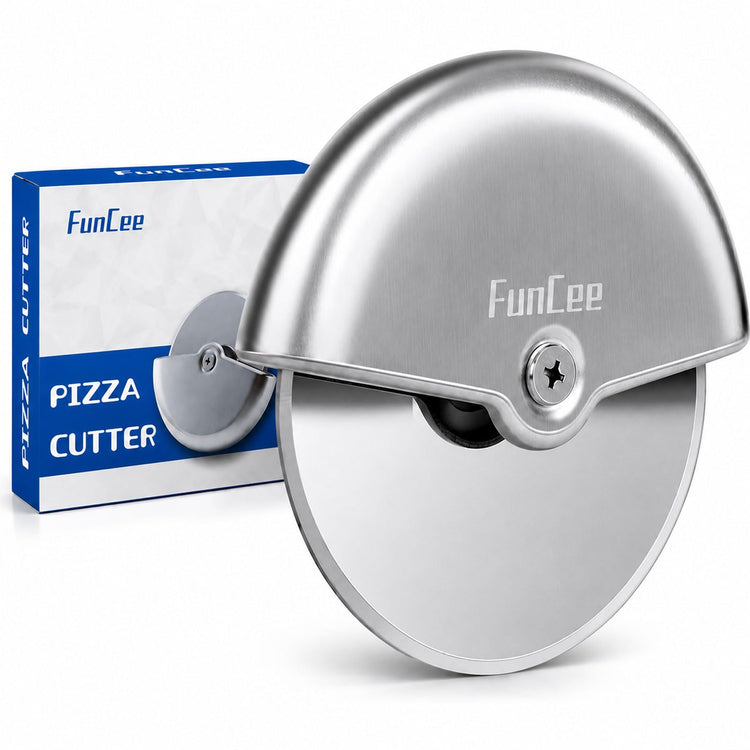 Premium Pizza Cutter Wheel with Sharp Blade For Cutting Through Pizzas