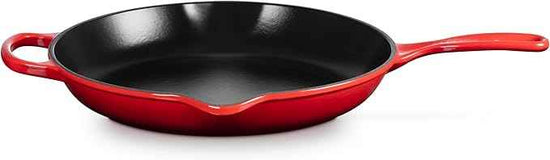 Le Creuset Enameled Cast Iron Signature Iron Handle Skillet, 11.75", Cerise