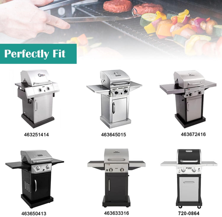 Full Size Griddle Inserts for Charbroil Performance 2 Burner