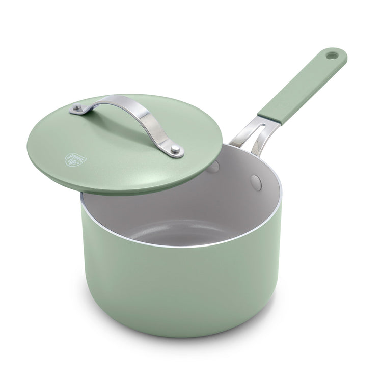 2 Quart Nonstick Saucepan with Lid