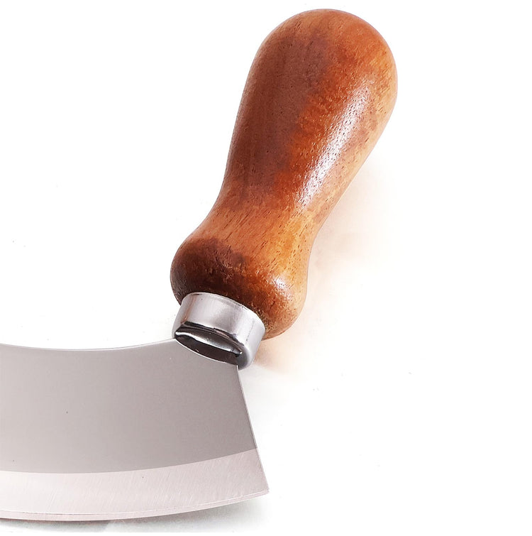 5.4 Inch Stainless Steel Mezzaluna Knife