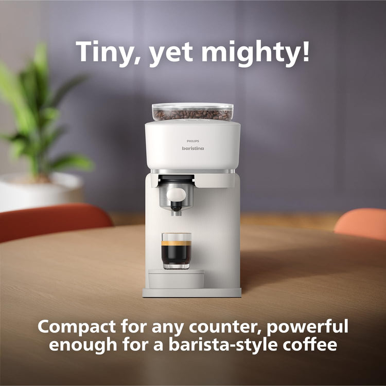 Baristina Espresso Machine & Milk Frother Bundle