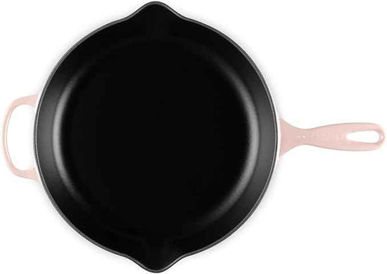 Le Creuset Enameled Cast Iron Signature Round Skillet, 11.75", Peche