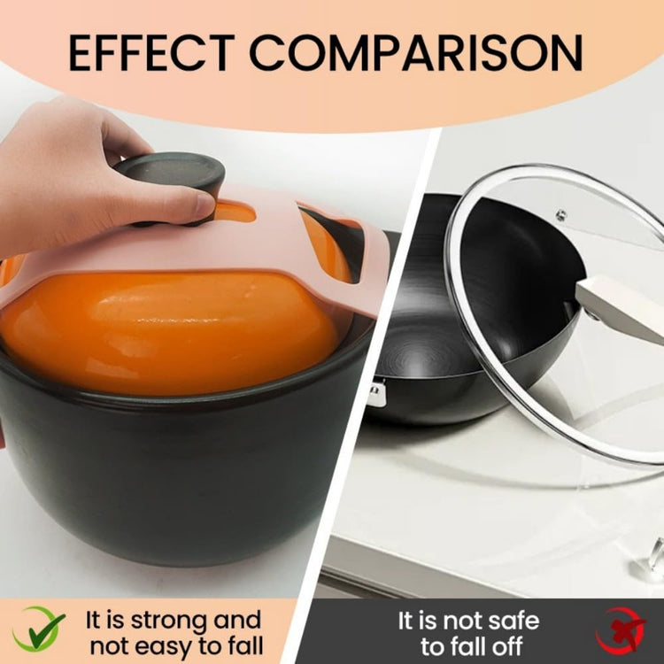 Silicone Lid Lock Strap for Crockpot Slow Cooker (2 Count)