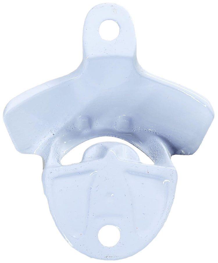 Original White Open Here Wall Mounted Bottle Opener