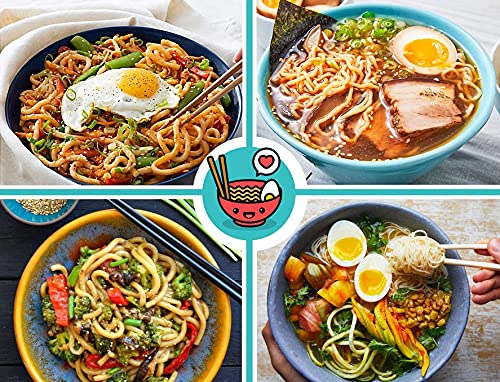 4 Noodle Bowls Set (4 Bowl Set / Black)