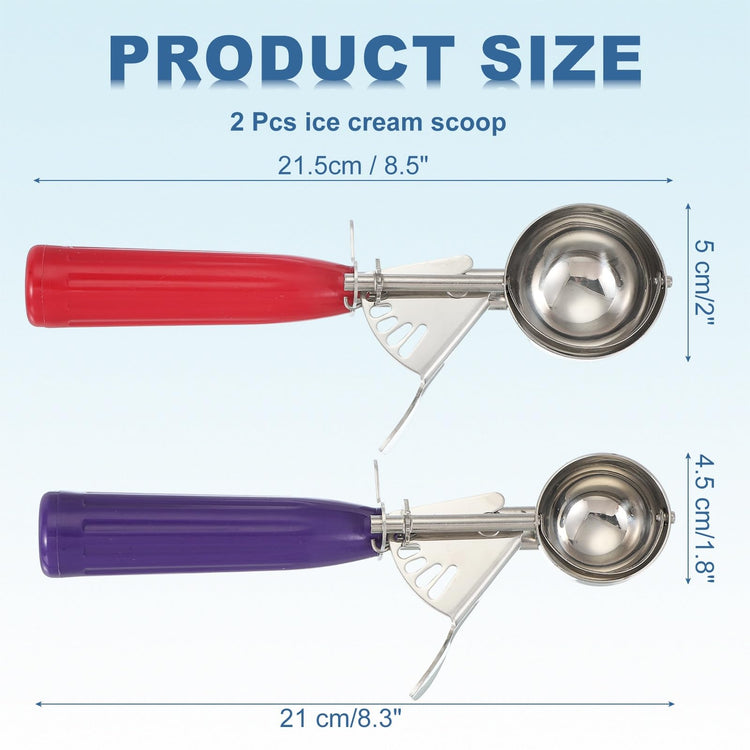 2 Pcs Cookie Scoops