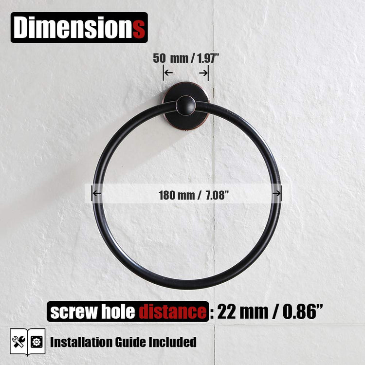 Towel Ring Oil Rubbed Bronze