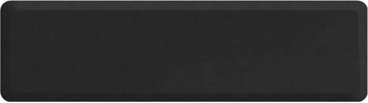 NewLife by GelPro Anti-Fatigue Nonslip 1/2" Thick Hard Floor Utility Mat for Garage, Patio and Kitchen, 20" x 72", Leather Grain Black