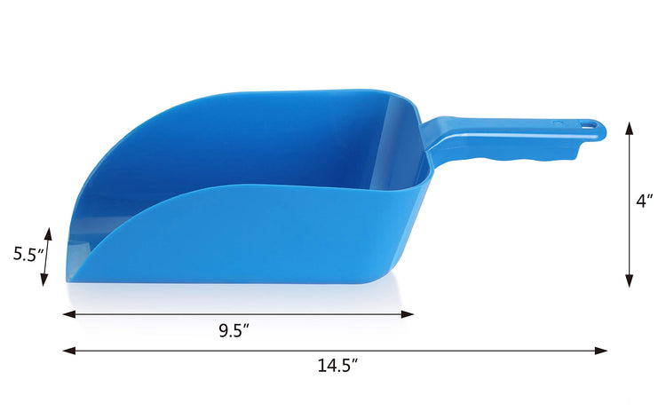 Commercial Grade Polycarbonate Plastic Utility Ice Scoop