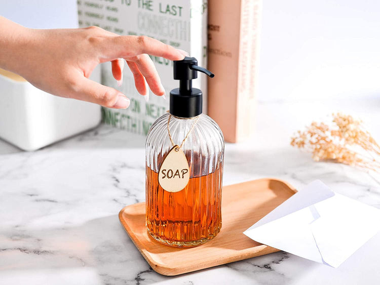 Soap Dispenser with Silicone Pad