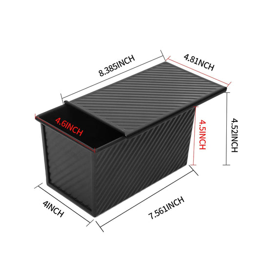 Pullman Loaf Pan with Lid 2 Pcs (2 Count)