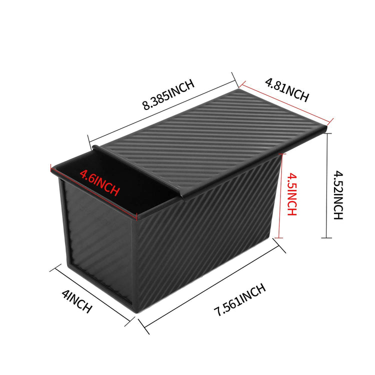 Pullman Loaf Pan with Lid 2 Pcs (2 Count)