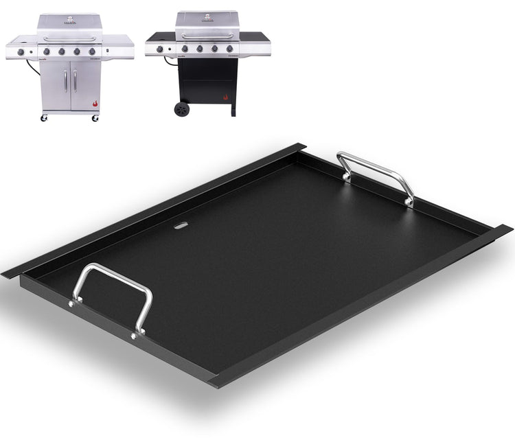 463365021 Full Size Griddle Insert for Charbroil Performance 4 Burner Grill 463365522 463354021 463352521 Parts Carbon Steel Flat Top Griddle Plate for Charbroil G426