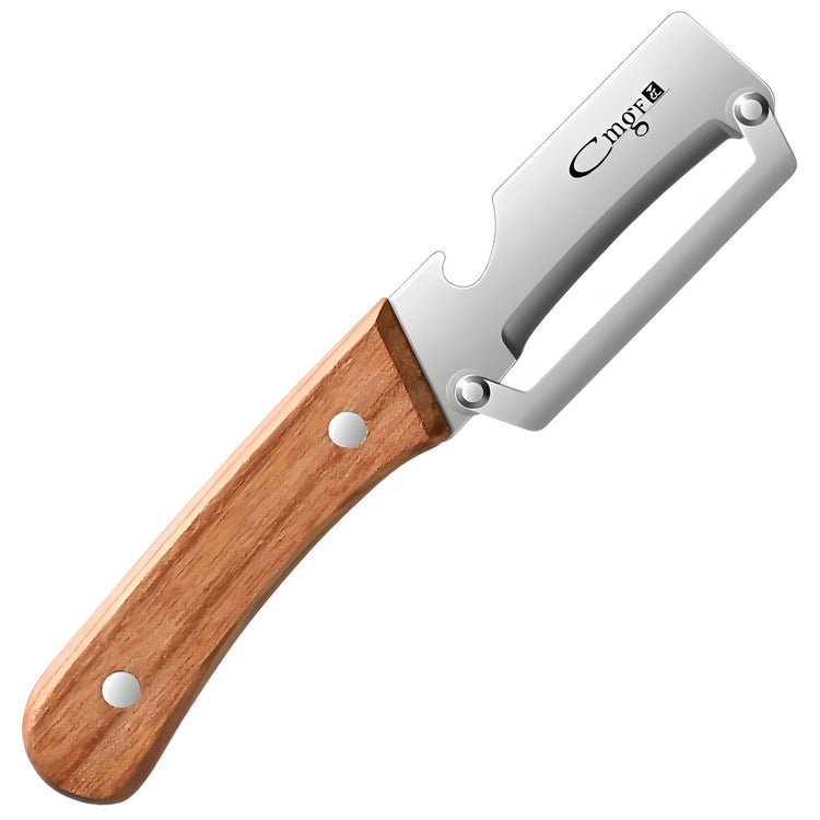 Vegetable Peeler Wooden Handle Sharp Stainless Steel Blade for Fruit
