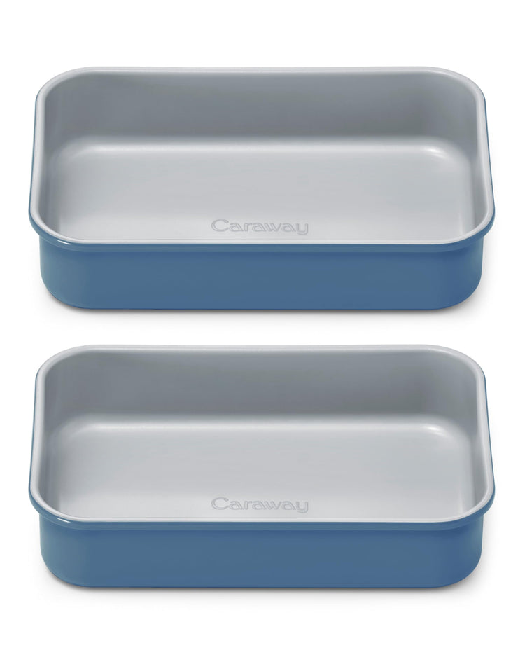 Non Stick 9" x 6.5" Small Rectangle Baking Pan Duo (2 Count)