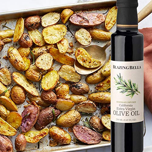 Rosemary Infused Extra Virgin Olive Oil from California (8.45 Fl Oz)