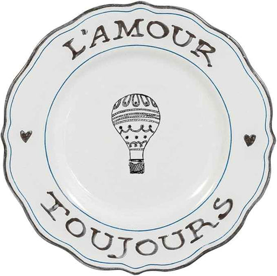 Juliska L'Amour Toujours Dessert/Salad Plate Set of 4
