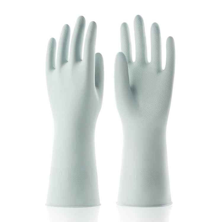 Small Reusable Rubber Dishwashing Cleaning Gloves for Kitchen Bathroom