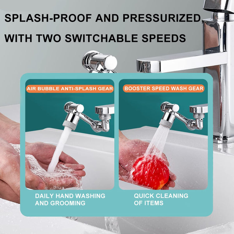 1080° Rotating Faucet Extender Aerator