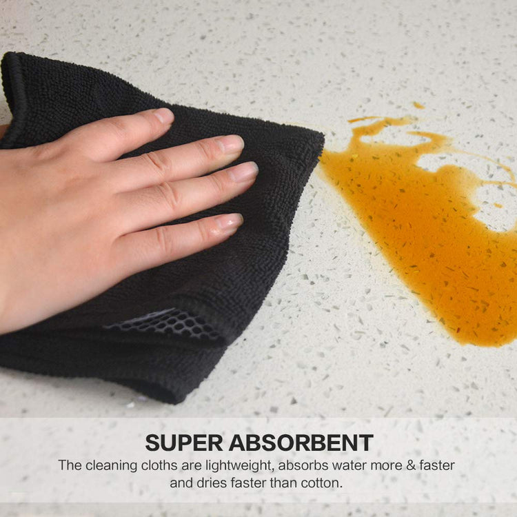 Dish Cloth for Washing Dishes Kitchen Washcloth Cleaning Cloth (10 Count)