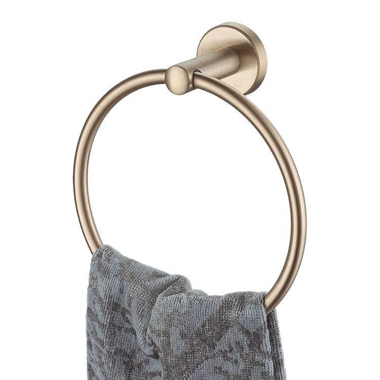 Towel Ring Champagne Bronze
