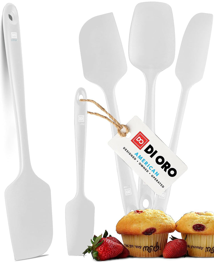DI ORO Silicone Spatula Set (5 Count)