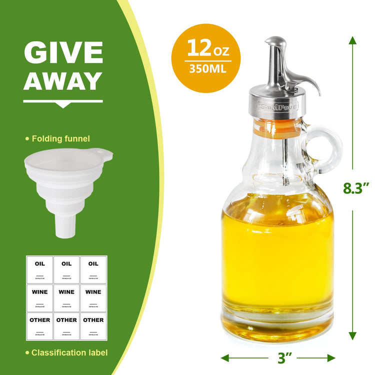 Olive Oil Dispenser Bottle (2 Count)
