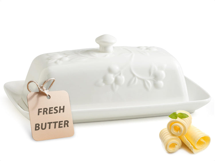 Butter Dish with Lid for Countertop