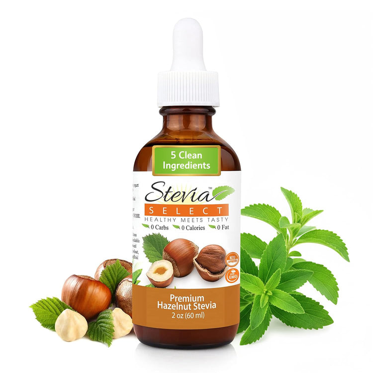 Hazelnut Flavored Liquid Stevia (2 Fl Oz)