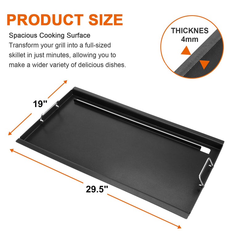 Full Size Griddle Insert for Weber Summit 600 Grills