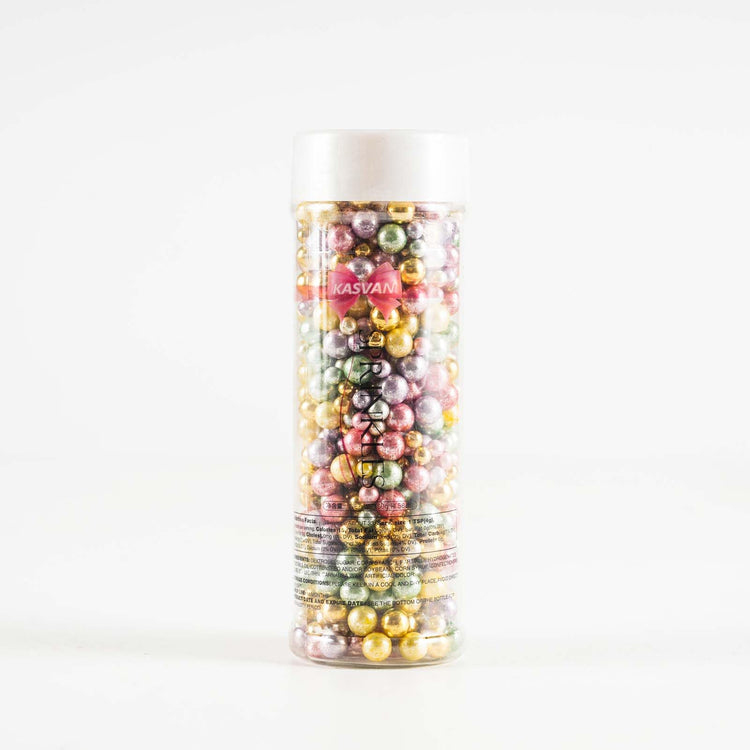 Pastel Pearl Sugar sprinkles (4.58 Ounce)