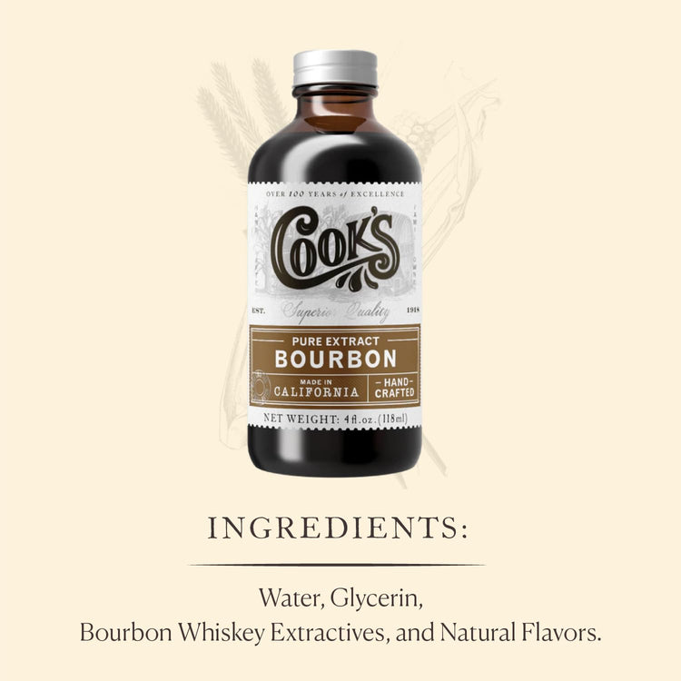 Bourbon Extract for Baking (8 Fl Oz)