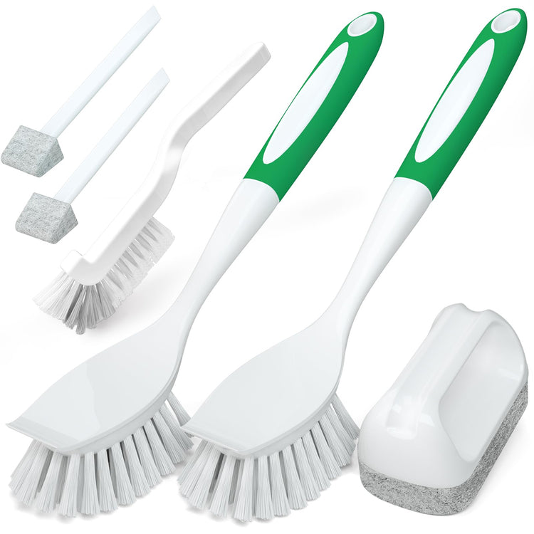 Dish Brush Cleaning Brush Set for Cleaning Groove Gap (6 Count)