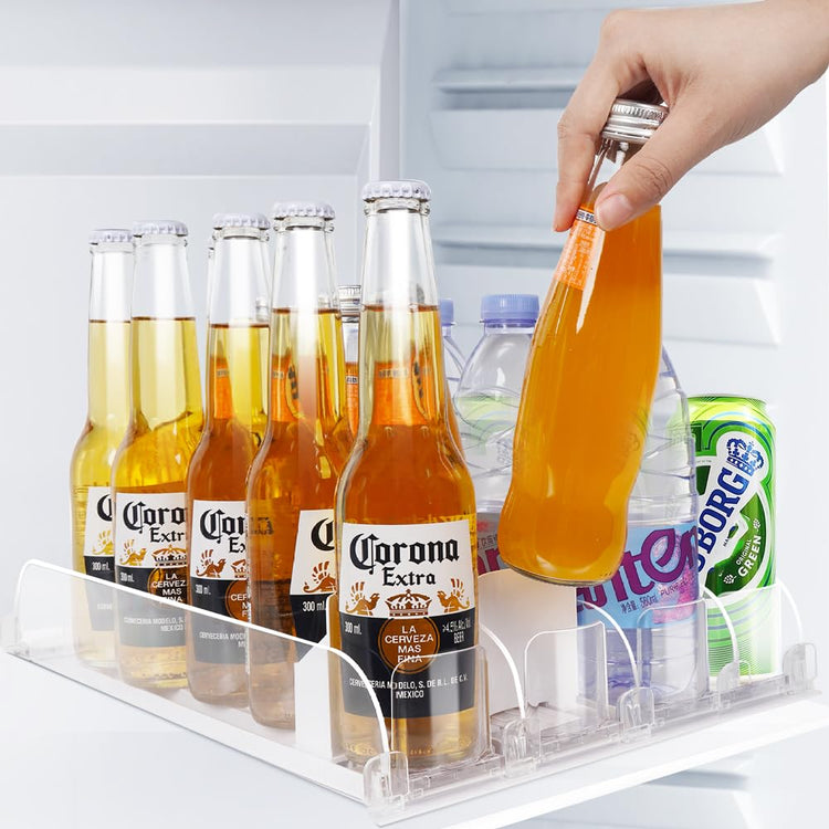 Stackable Soda Can Organizer for Refrigerator