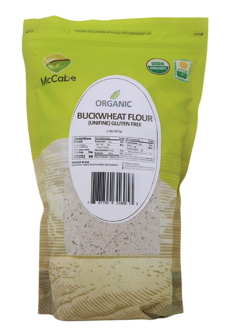 Organic Buckwheat Flour (32 Ounce)