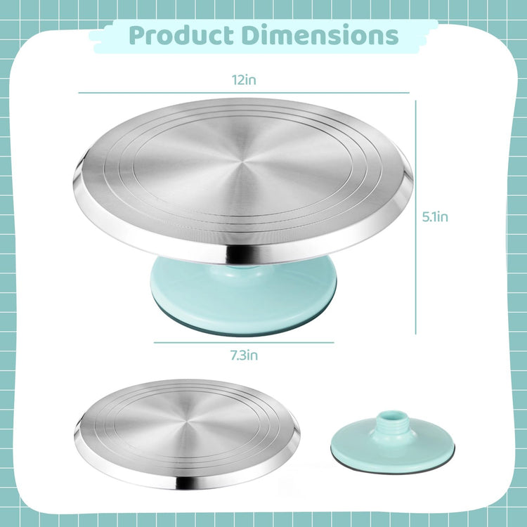 Aluminium Alloy Revolving Cake Stand