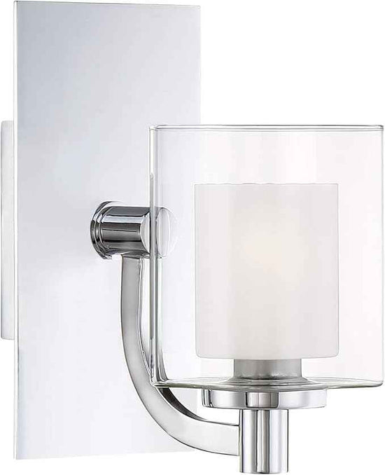 Quoizel Kolt 1-Light Polished Chrome Wall Sconce