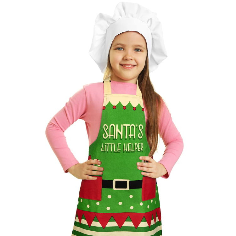 Santa's Little Helper Kids Apron