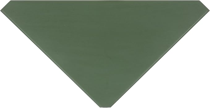 SAFAVIEH Home Collection – Gomez Dusty Green Corner Table, 1-Drawer Space-Saving Triangle Accent Table, Classic Turned-Leg Design (AMH5709J)