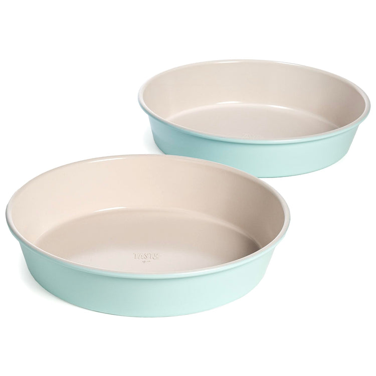 Clean Ceramic Round Cake Pans Set (2 Count)