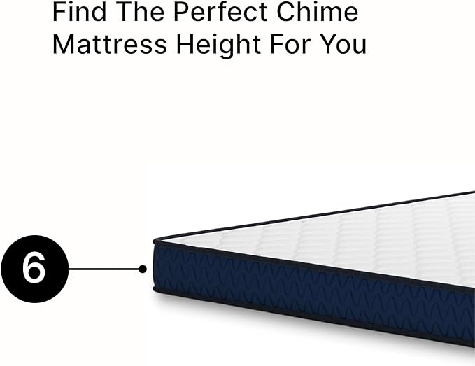 Signature Design by Ashley Queen Size Medium Firm 6 Inch Memory Foam Mattress with Breathable Quilted Cover, Fiberglass Free, Mattress in A Box