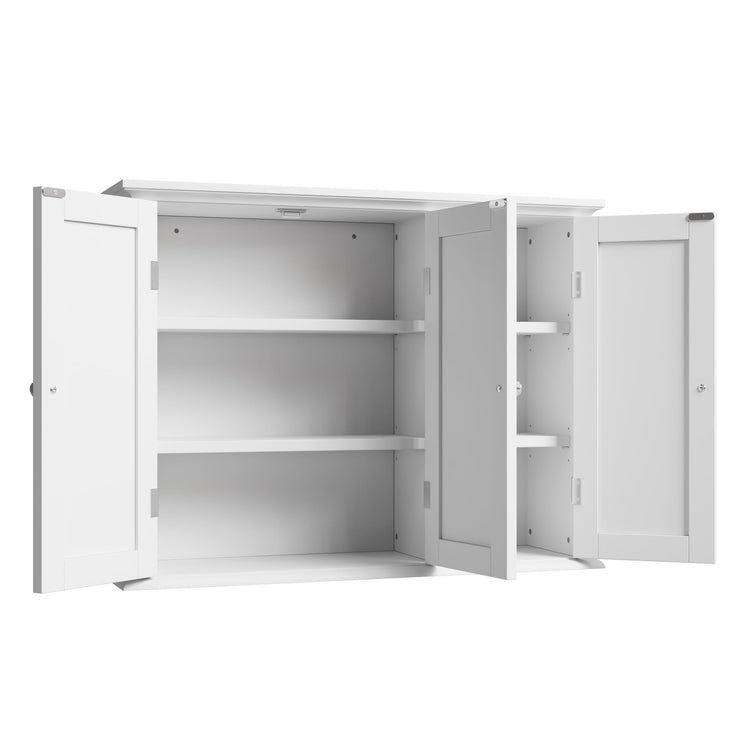 Laundry Cabinet with 3 Doors and Adjustable Shelves